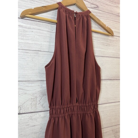 Aritzia Wilfred Effet Mini Dress Size XS BROWN - Picture 5 of 12